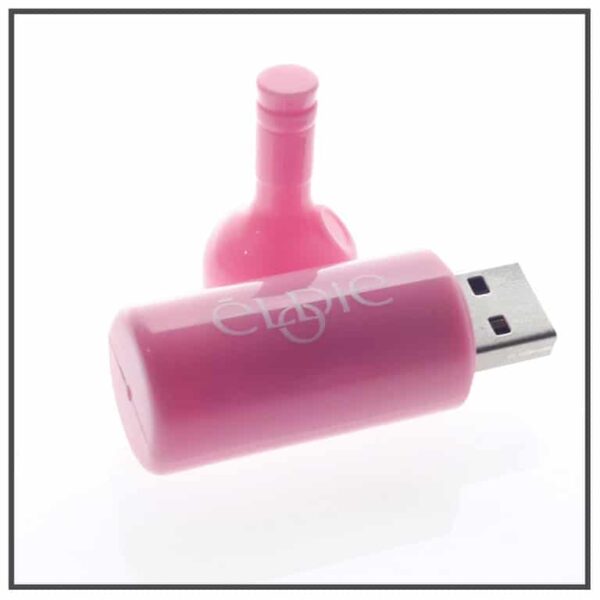 clé usb publicitaire bouteille