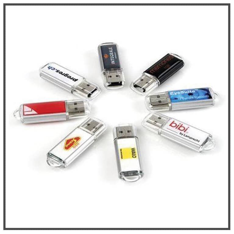 Clés USB avec marquage doming, clés USB publicitaires