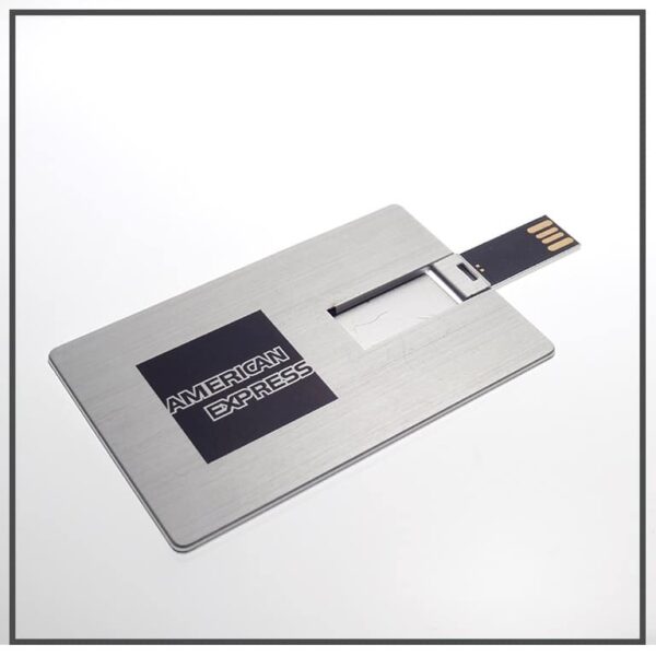 clé USB carte métal personnalisée