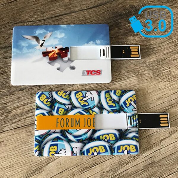 Clés USB carte de crédit publicitaires 3.0