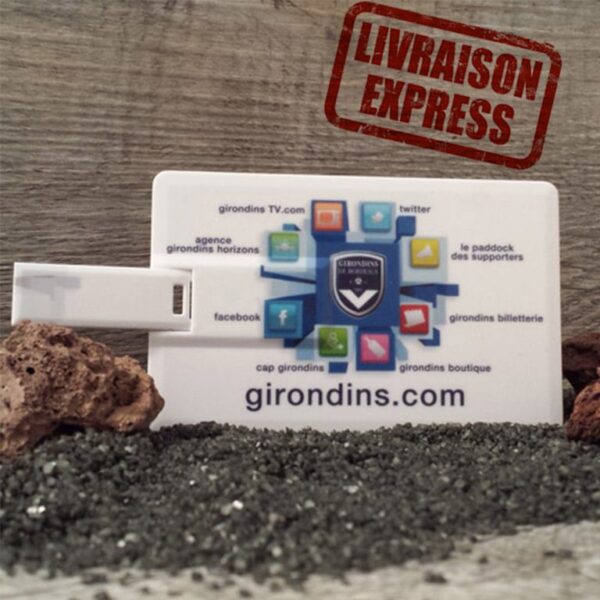 grossiste clés USB carte de crédit publicitaires