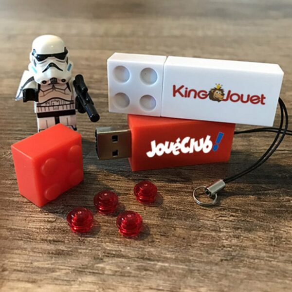 Clé USB brique Lego couleur personnalisable