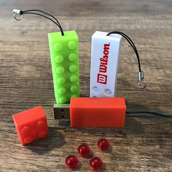 Clés USB brique Lego publicitaires