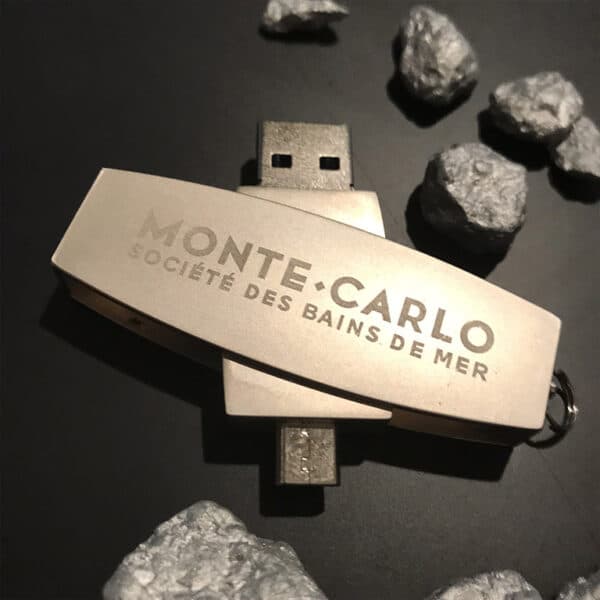 Clé USB publicitaire OTG métal