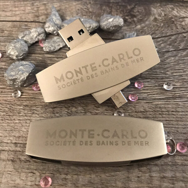 Clés USB métal OTG avec gravure laser