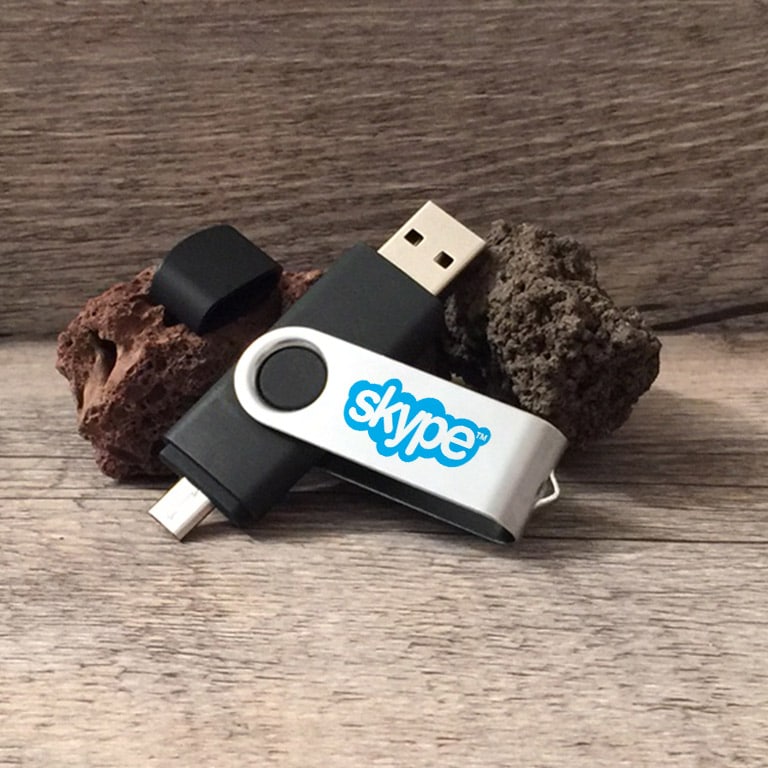 Clés USB OTG (On The Go) Publicitaires - A personnaliser