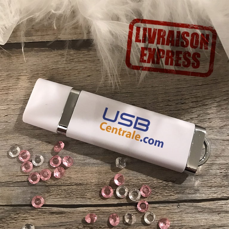 Clés USB personnalisées et cartes USB publicitaires livrées sous 5 jours !