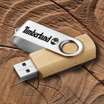 clé USB en bois Twister