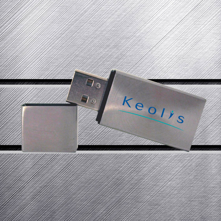 Clé USB 4Go en Métal Publicitaire
