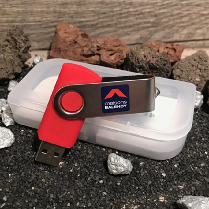 Clé usb publicitaire à personnaliser
