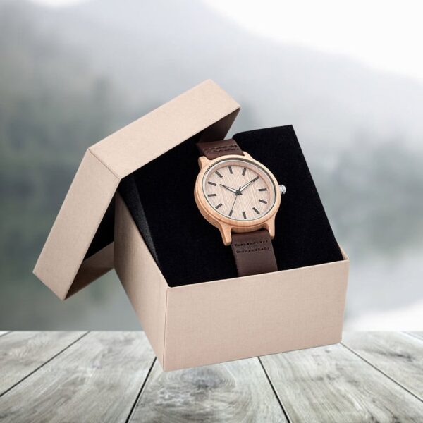 montre en bois à personnaliser fabrication france