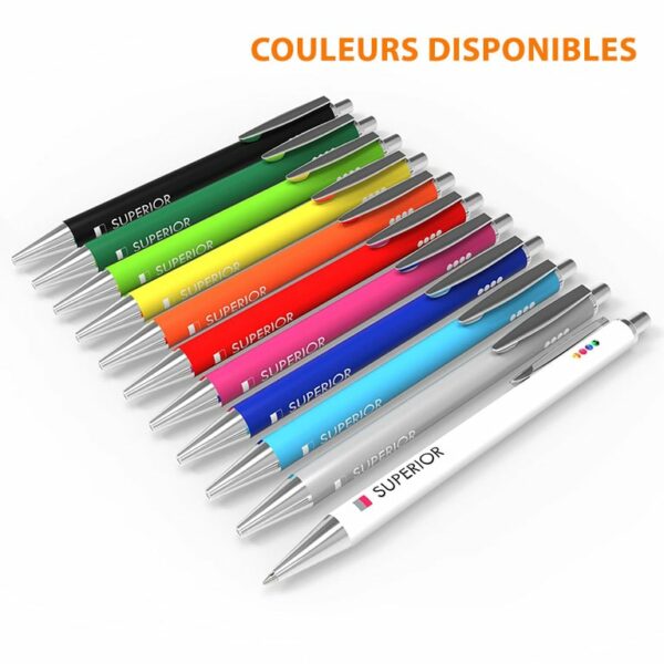 stylos personnalises métal superior pen