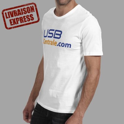 Tshirt publicitaire usb centrale fabrication