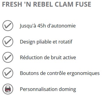 Casque audio personnalisé Fresh 'n Rebel