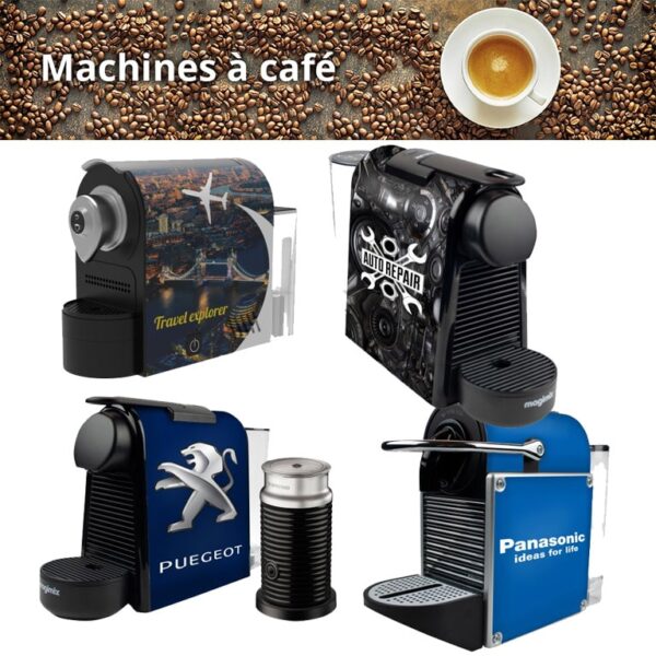 Machines à café publicitaires