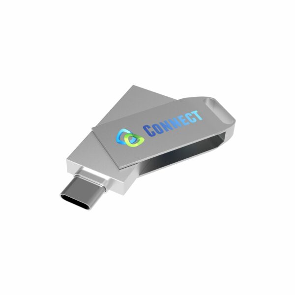Clé USB-C personnalisable Dual