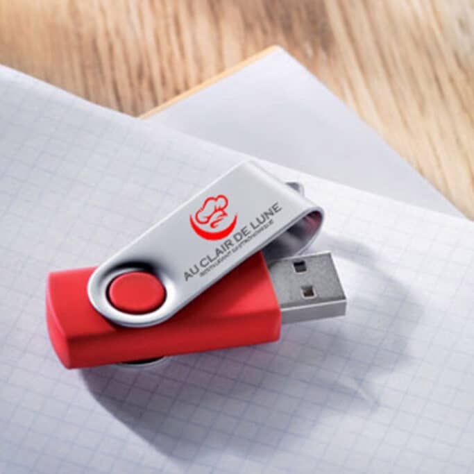 clés USB personnalisées 3.0 twister
