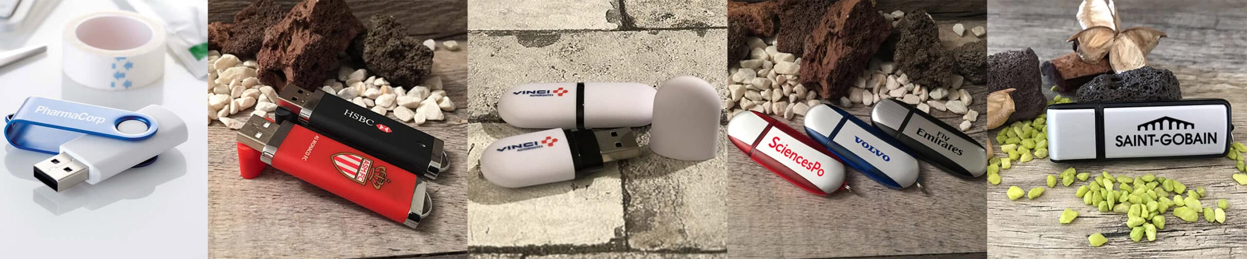 clés USB publicitaires classiques